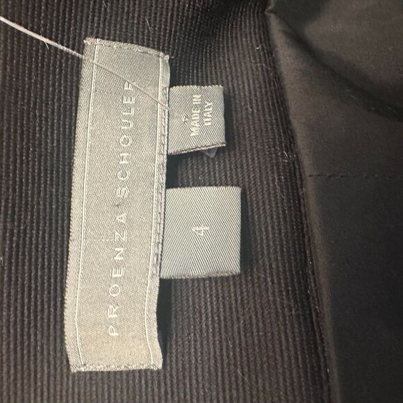 Proenza Schouler mod black mini skirt 60s retro - Picture 14 of 15